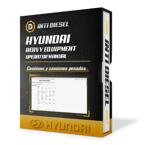 HYUNDAI HEAVY EQUIPMENT OPERATOR MANUAL [2026.06]