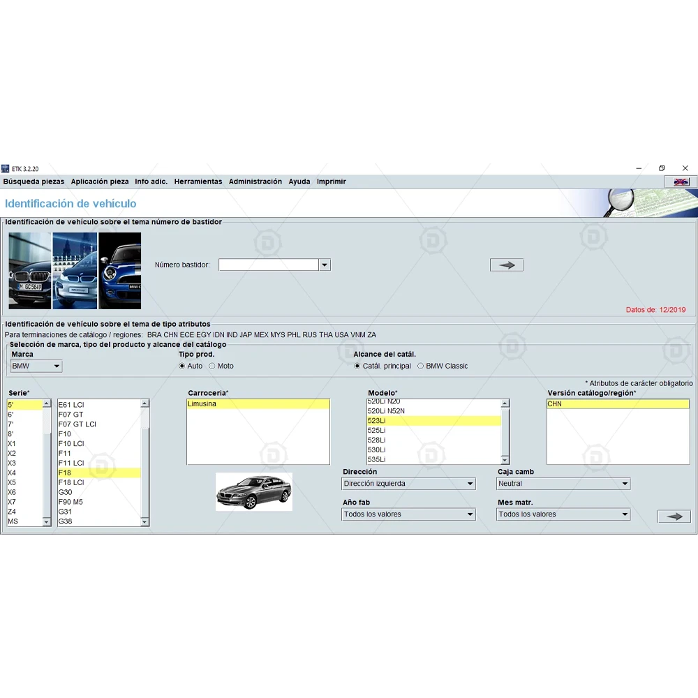 BMW ETK PARTS CATALOGUE